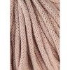 Bobbiny braided cord 100 m glossy pastel pink