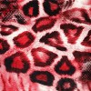 Umetno usnje Leopard, rdeča